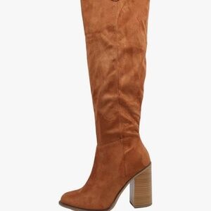 Suede Knee Height boots